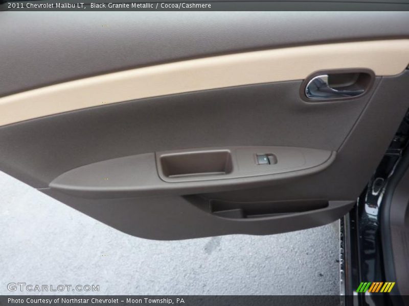 Black Granite Metallic / Cocoa/Cashmere 2011 Chevrolet Malibu LT