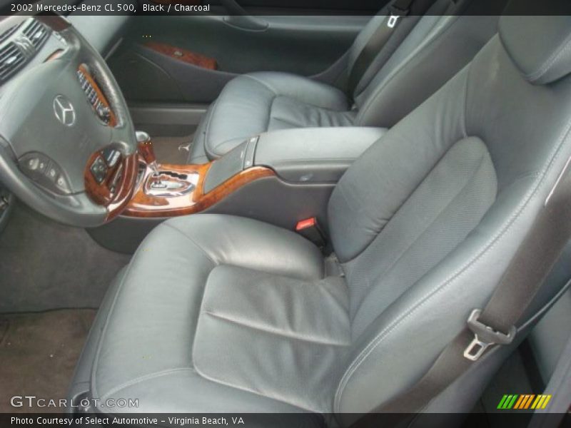  2002 CL 500 Charcoal Interior