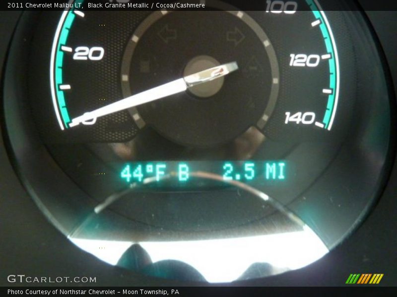 Black Granite Metallic / Cocoa/Cashmere 2011 Chevrolet Malibu LT