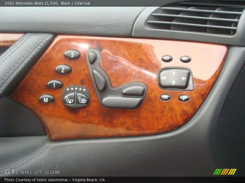 Controls of 2002 CL 500