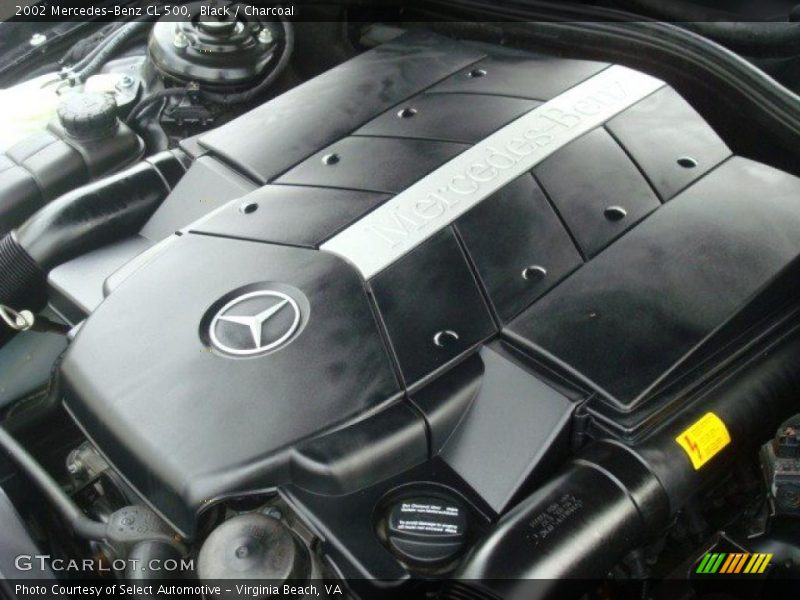  2002 CL 500 Engine - 5.0 Liter SOHC 24-Valve V8