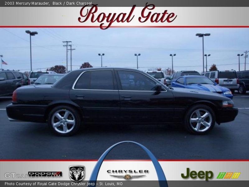 Black / Dark Charcoal 2003 Mercury Marauder