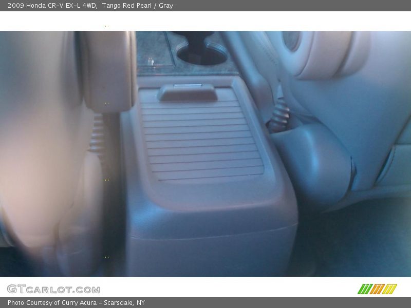 Tango Red Pearl / Gray 2009 Honda CR-V EX-L 4WD