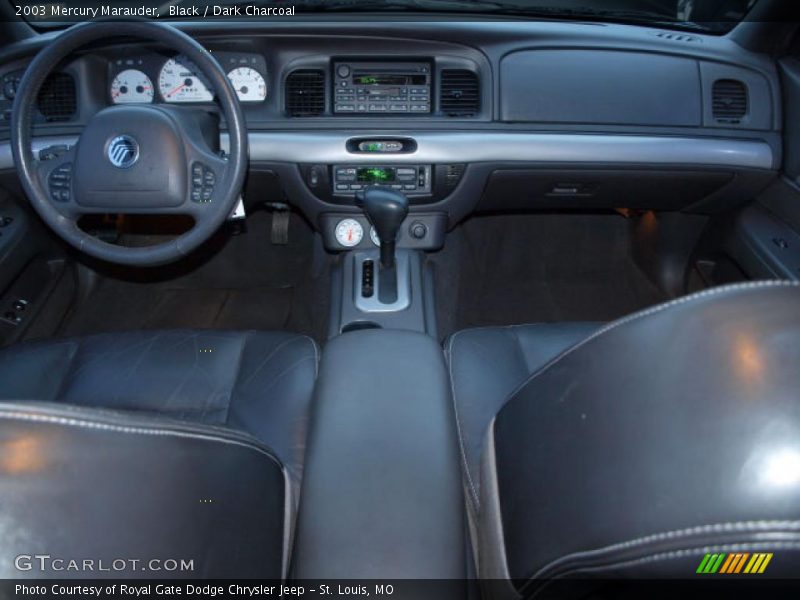 Dashboard of 2003 Marauder 
