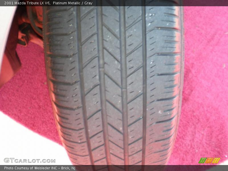 Platinum Metallic / Gray 2001 Mazda Tribute LX V6