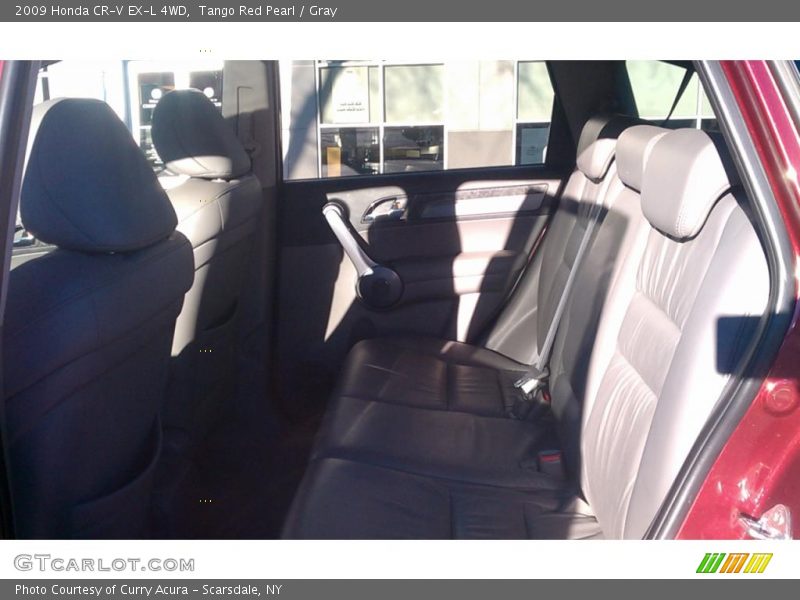 Tango Red Pearl / Gray 2009 Honda CR-V EX-L 4WD