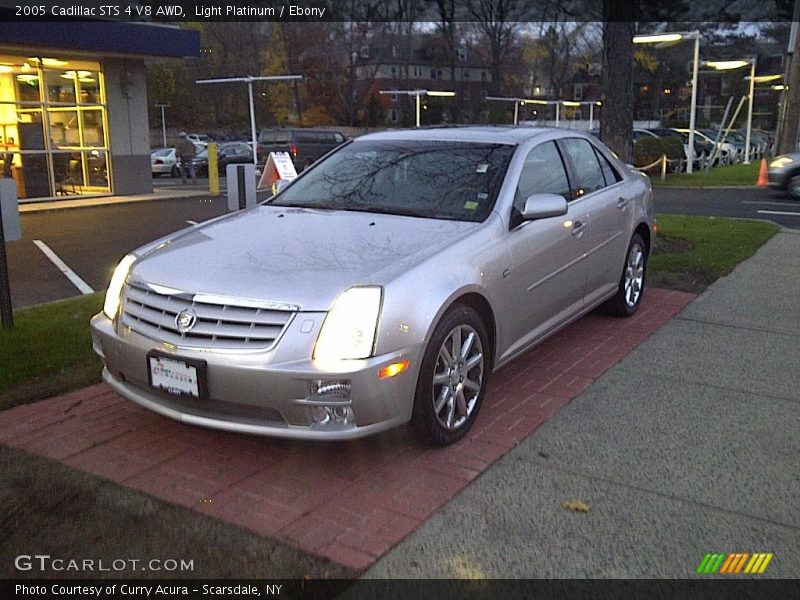 Light Platinum / Ebony 2005 Cadillac STS 4 V8 AWD