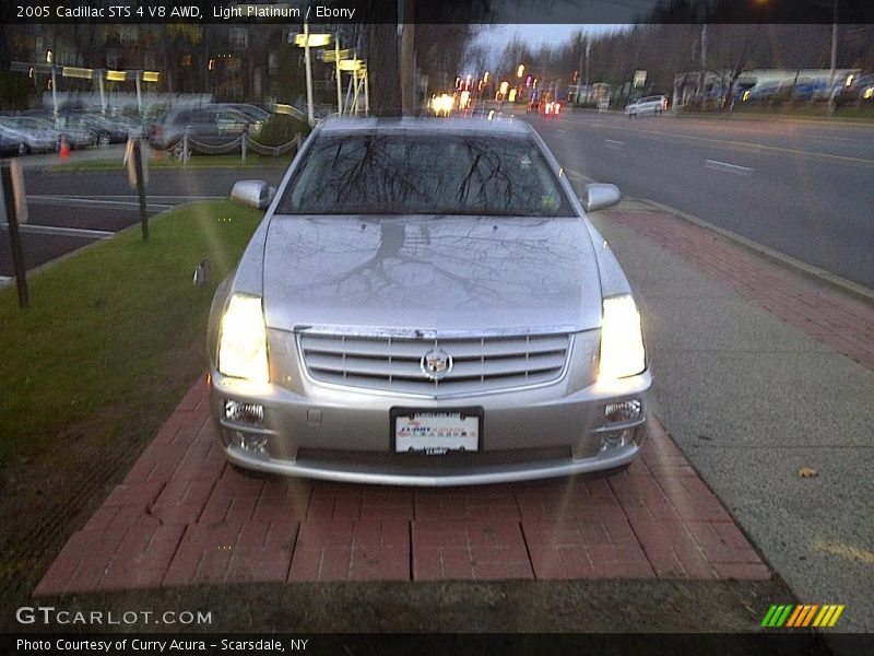 Light Platinum / Ebony 2005 Cadillac STS 4 V8 AWD