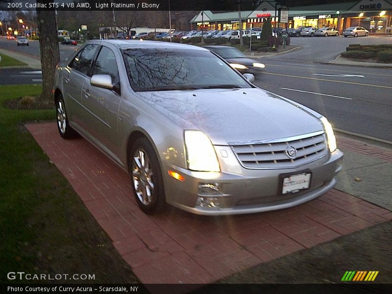 Light Platinum / Ebony 2005 Cadillac STS 4 V8 AWD