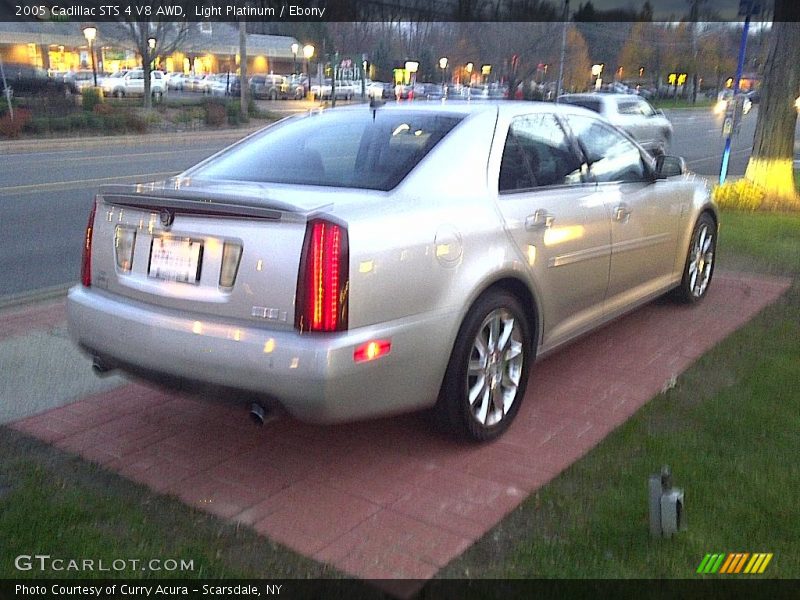 Light Platinum / Ebony 2005 Cadillac STS 4 V8 AWD
