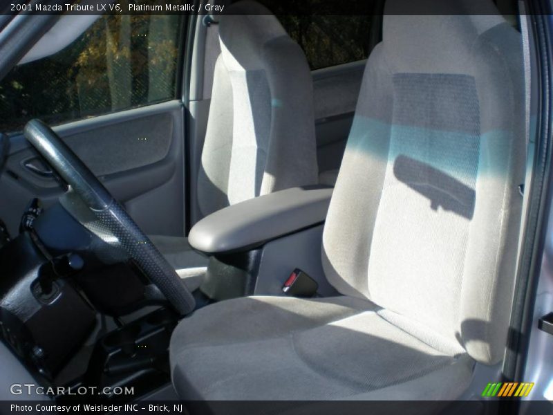 Platinum Metallic / Gray 2001 Mazda Tribute LX V6