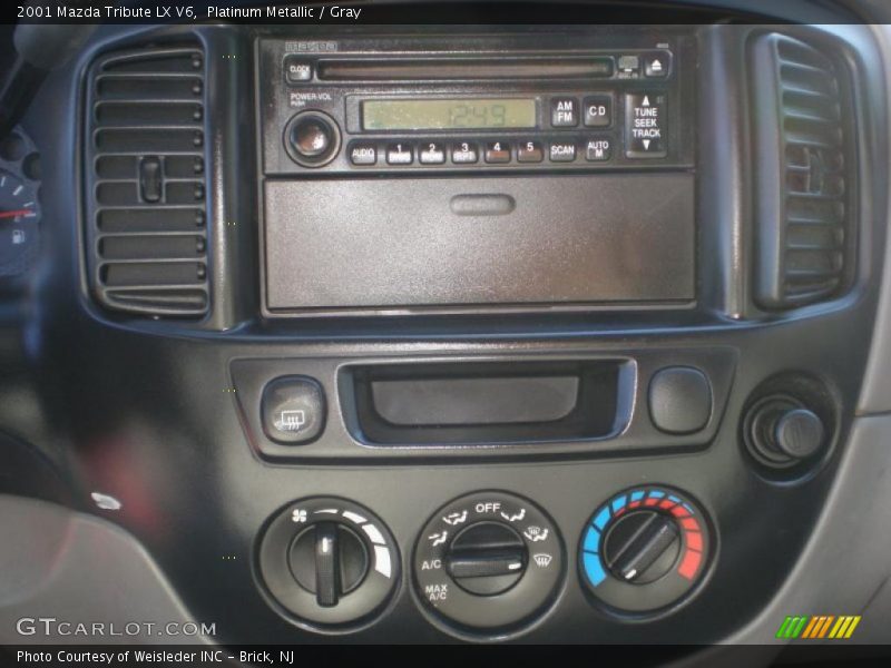 Platinum Metallic / Gray 2001 Mazda Tribute LX V6