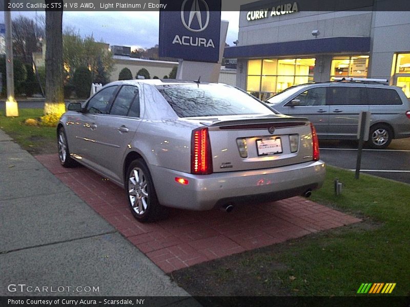 Light Platinum / Ebony 2005 Cadillac STS 4 V8 AWD