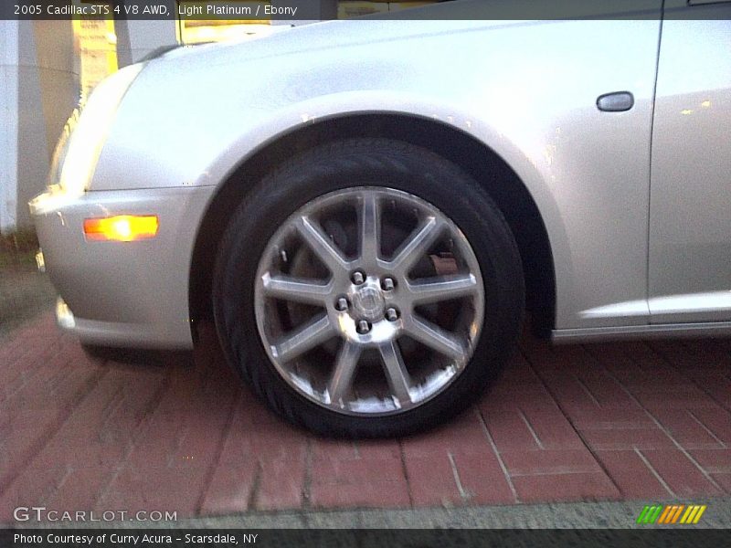 Light Platinum / Ebony 2005 Cadillac STS 4 V8 AWD