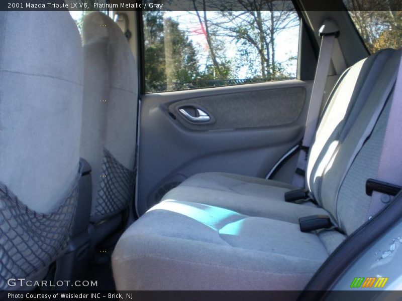 Platinum Metallic / Gray 2001 Mazda Tribute LX V6