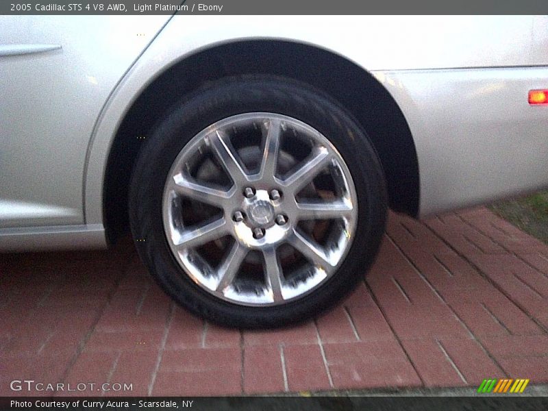 Light Platinum / Ebony 2005 Cadillac STS 4 V8 AWD