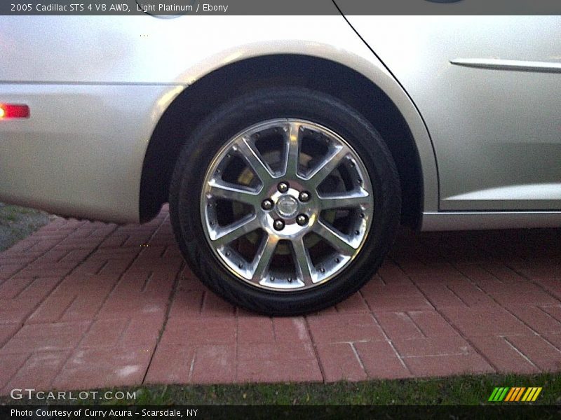Light Platinum / Ebony 2005 Cadillac STS 4 V8 AWD