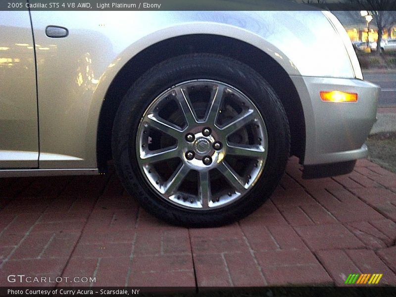 Light Platinum / Ebony 2005 Cadillac STS 4 V8 AWD
