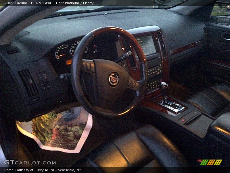 Light Platinum / Ebony 2005 Cadillac STS 4 V8 AWD
