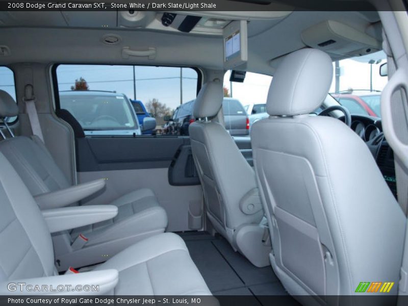 Stone White / Dark Slate/Light Shale 2008 Dodge Grand Caravan SXT