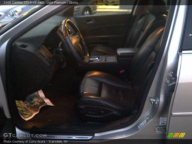 Light Platinum / Ebony 2005 Cadillac STS 4 V8 AWD