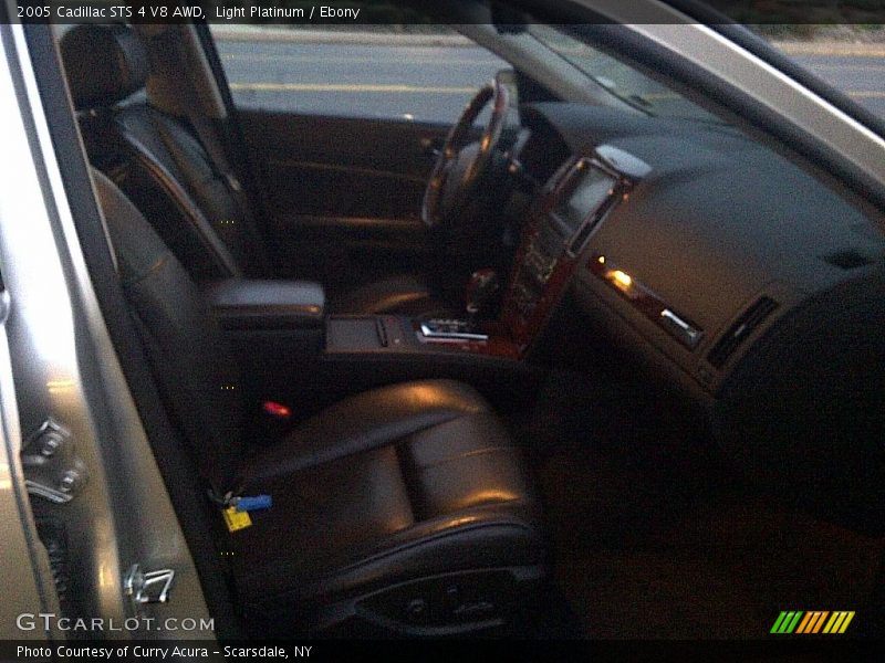 Light Platinum / Ebony 2005 Cadillac STS 4 V8 AWD