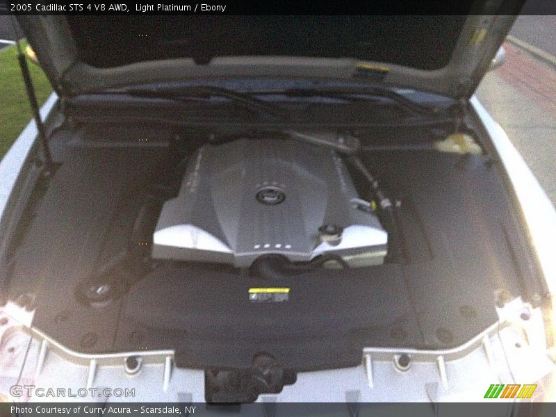 Light Platinum / Ebony 2005 Cadillac STS 4 V8 AWD