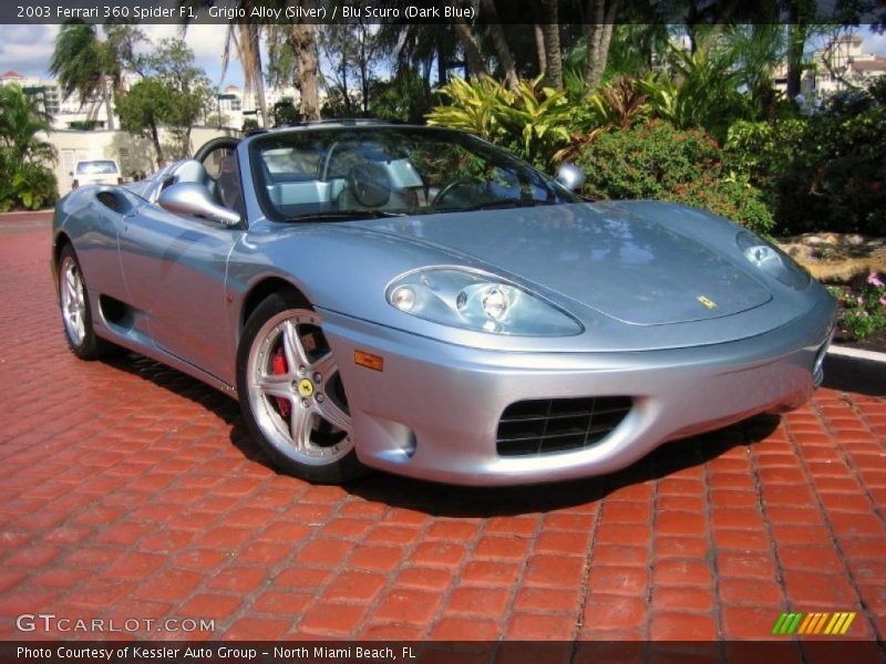 Front 3/4 View of 2003 360 Spider F1