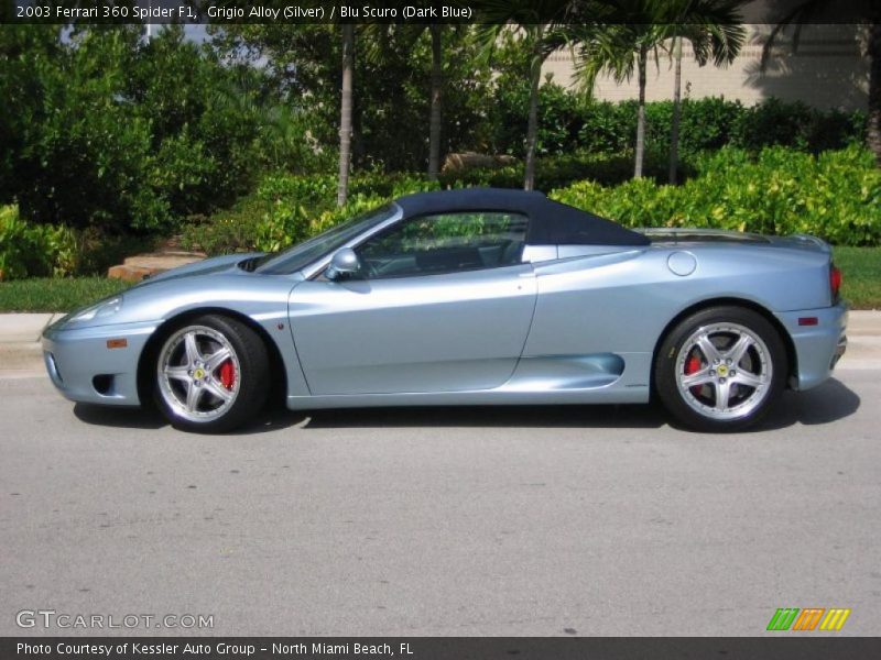  2003 360 Spider F1 Grigio Alloy (Silver)