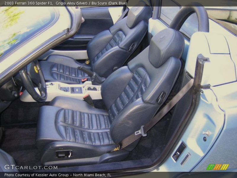  2003 360 Spider F1 Blu Scuro (Dark Blue) Interior