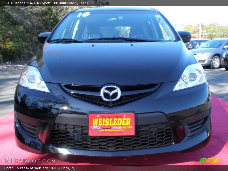 Brilliant Black / Black 2010 Mazda MAZDA5 Sport