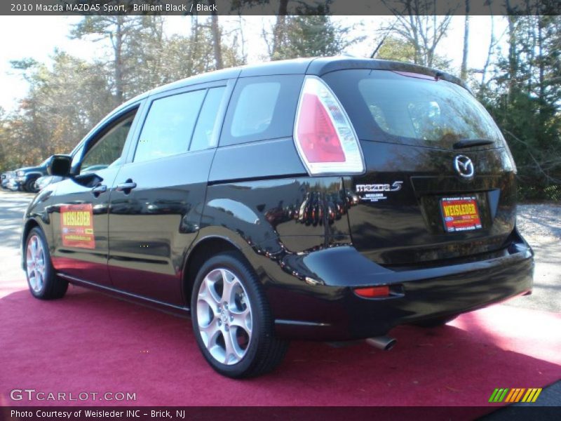 Brilliant Black / Black 2010 Mazda MAZDA5 Sport