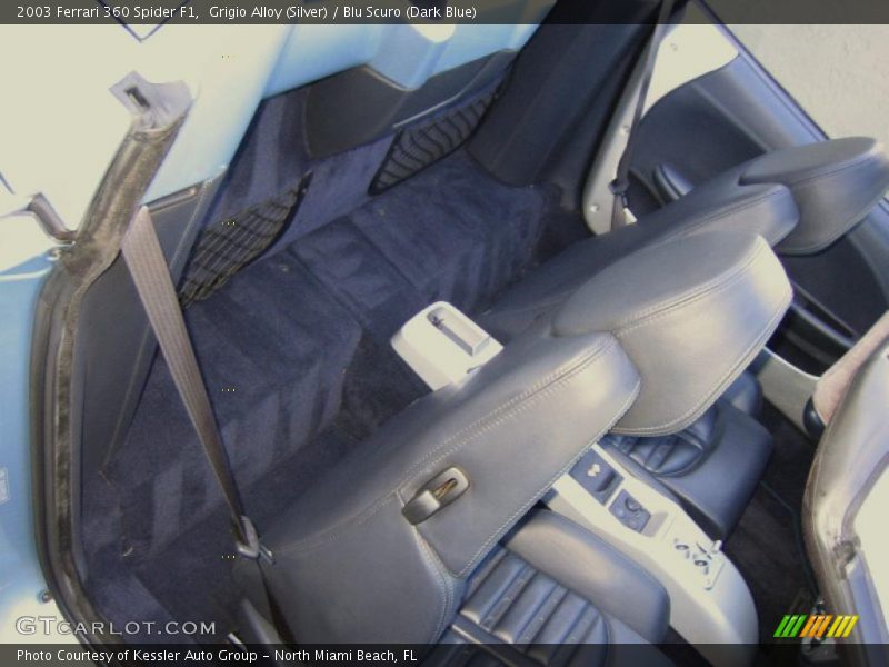 Grigio Alloy (Silver) / Blu Scuro (Dark Blue) 2003 Ferrari 360 Spider F1