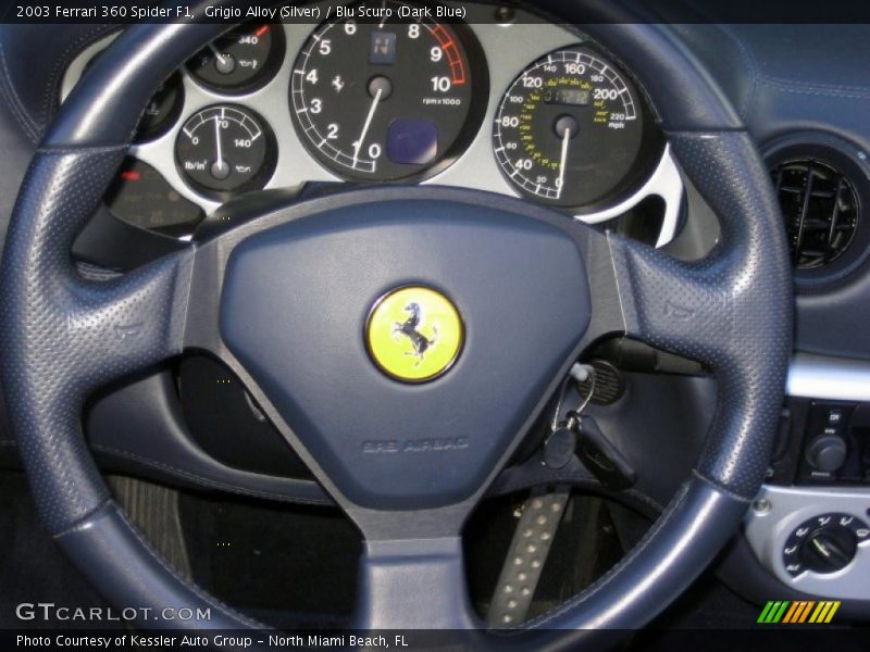  2003 360 Spider F1 Steering Wheel