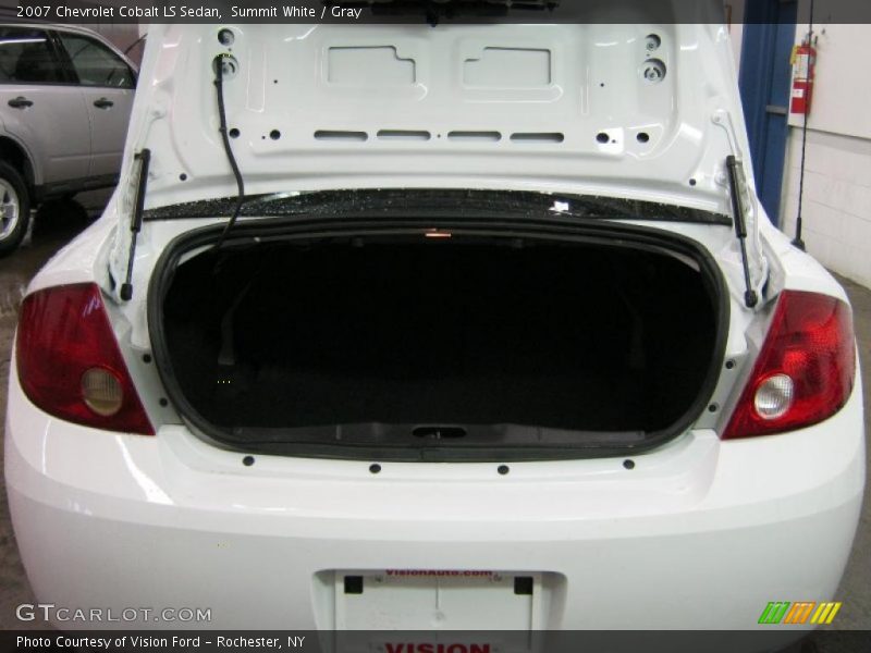 Summit White / Gray 2007 Chevrolet Cobalt LS Sedan