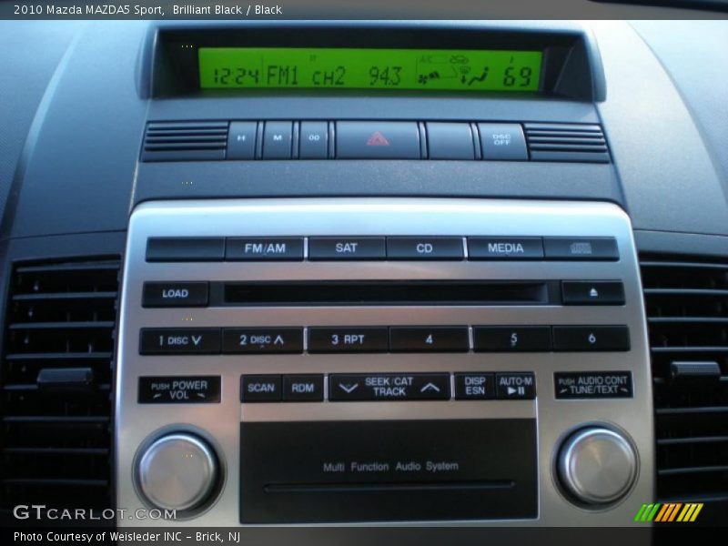 Brilliant Black / Black 2010 Mazda MAZDA5 Sport