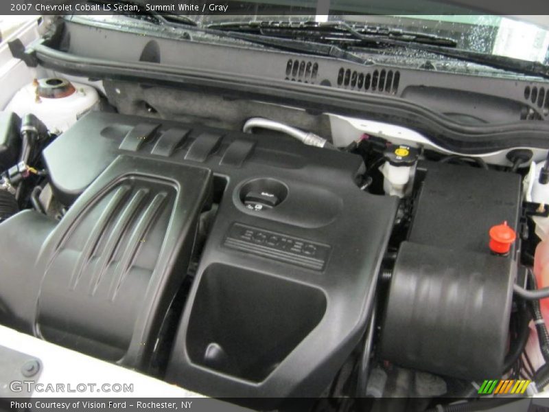 Summit White / Gray 2007 Chevrolet Cobalt LS Sedan