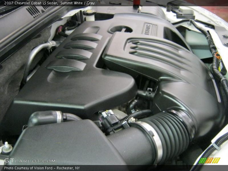 Summit White / Gray 2007 Chevrolet Cobalt LS Sedan