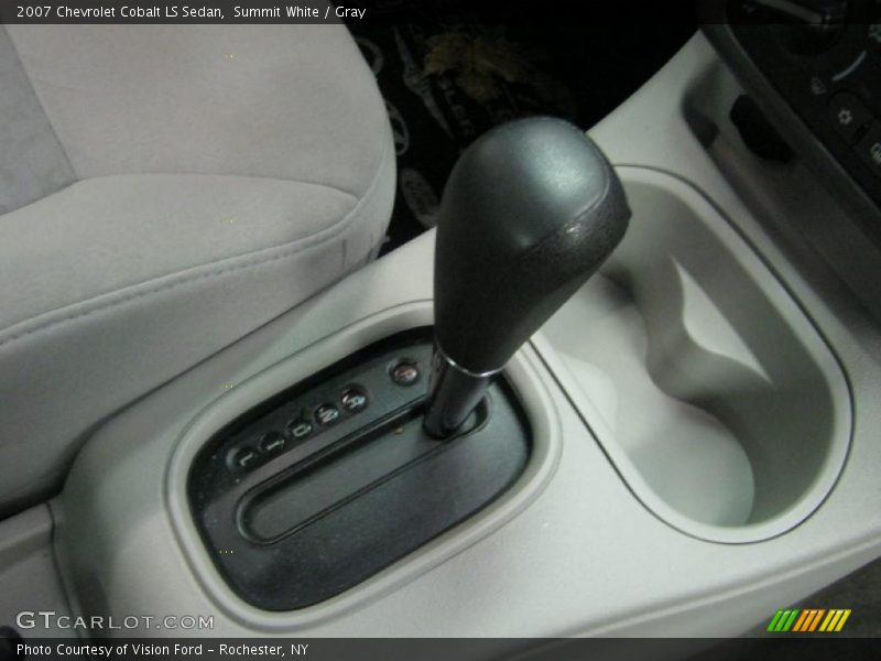 Summit White / Gray 2007 Chevrolet Cobalt LS Sedan