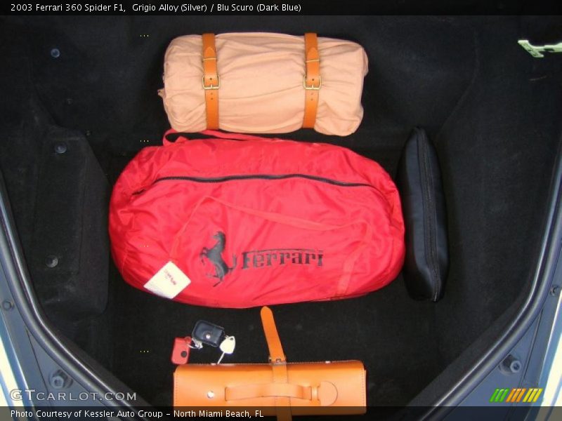  2003 360 Spider F1 Trunk
