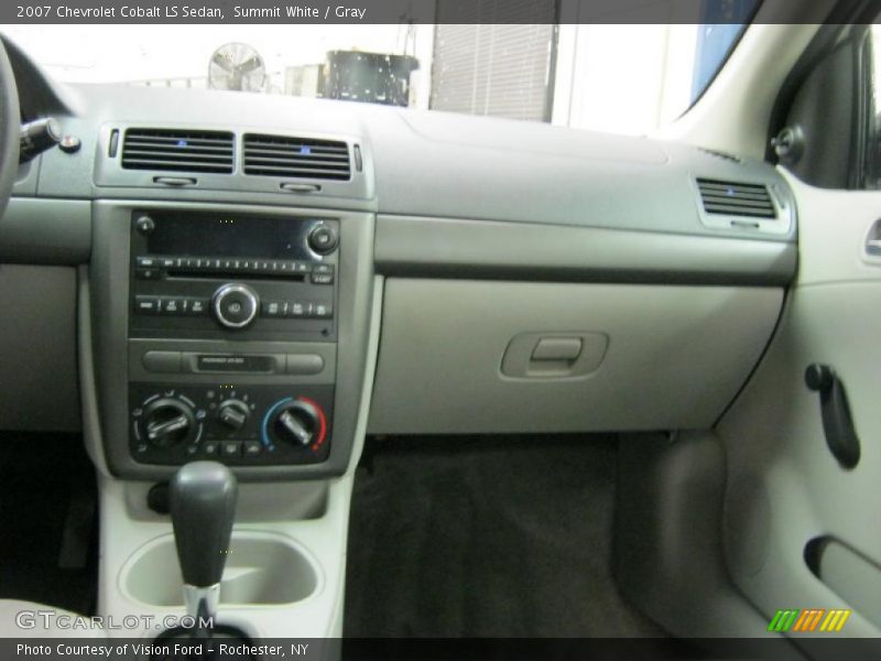Summit White / Gray 2007 Chevrolet Cobalt LS Sedan