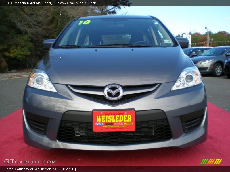 Galaxy Gray Mica / Black 2010 Mazda MAZDA5 Sport