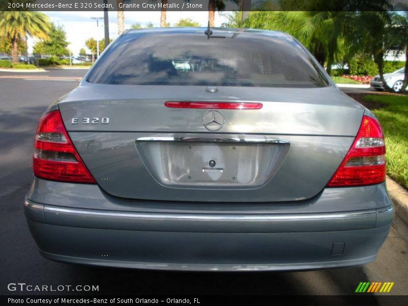 Granite Grey Metallic / Stone 2004 Mercedes-Benz E 320 Sedan