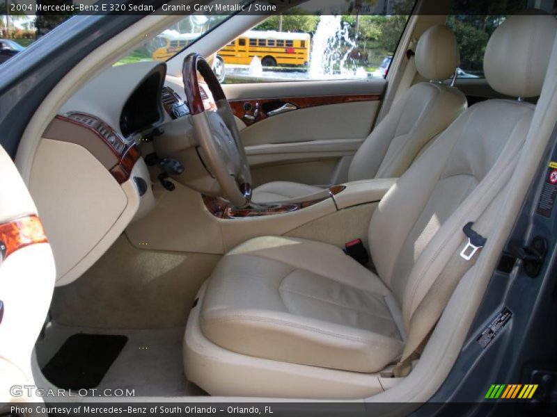 Granite Grey Metallic / Stone 2004 Mercedes-Benz E 320 Sedan