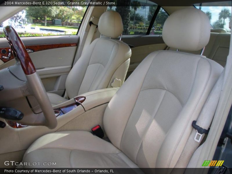 Granite Grey Metallic / Stone 2004 Mercedes-Benz E 320 Sedan