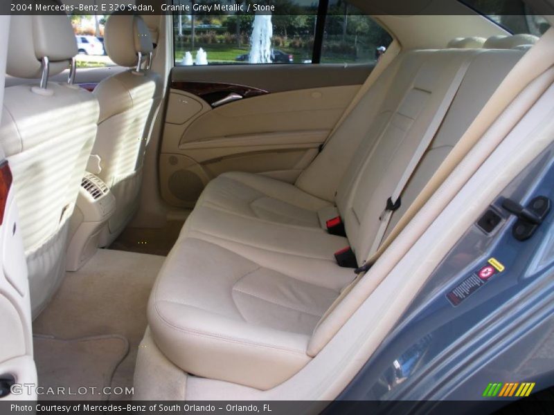 Granite Grey Metallic / Stone 2004 Mercedes-Benz E 320 Sedan