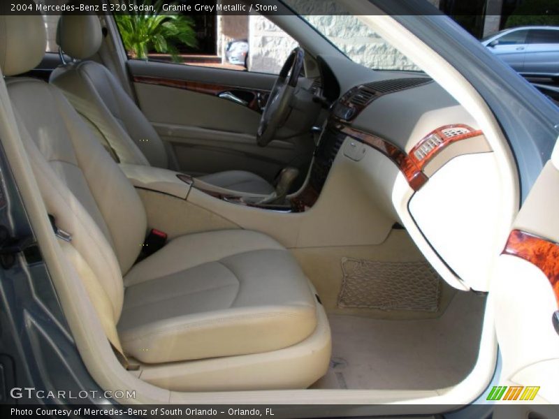 Granite Grey Metallic / Stone 2004 Mercedes-Benz E 320 Sedan