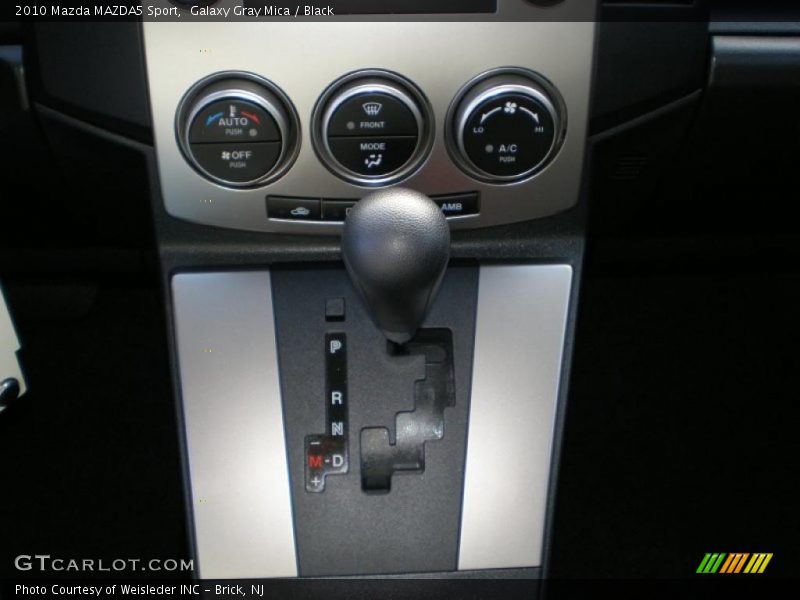  2010 MAZDA5 Sport 5 Speed Sport Automatic Shifter