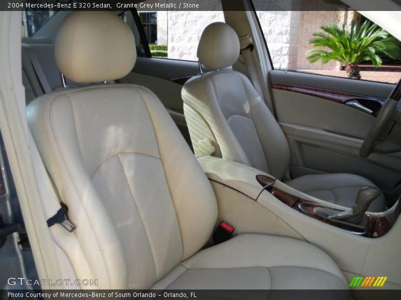 Granite Grey Metallic / Stone 2004 Mercedes-Benz E 320 Sedan
