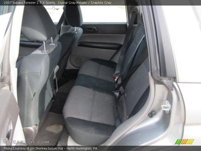 Crystal Gray Metallic / Graphite Gray 2007 Subaru Forester 2.5 X Sports